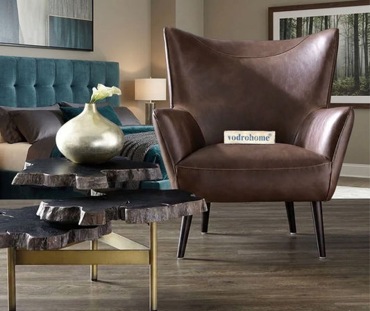 vodrohome® Vintage Hawana Lounge Chair – Timeless Comfort & Style
