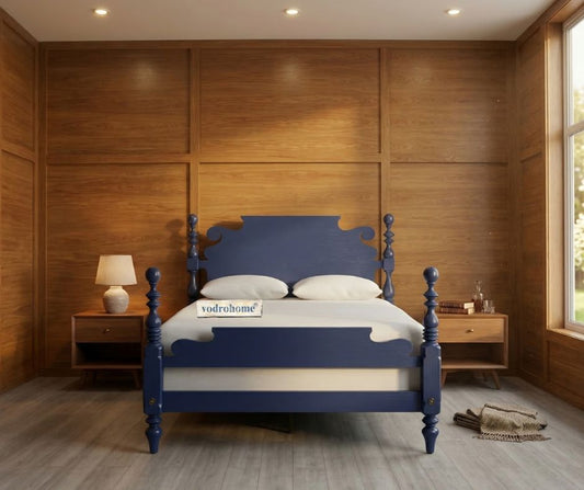 Vodrohome Beyonce Timeless Bed Mango Wood Designer B#012