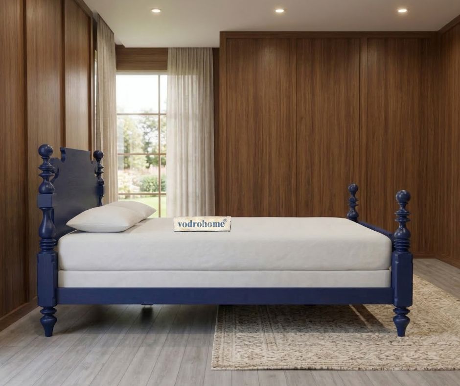 Vodrohome Beyonce Timeless Bed Mango Wood Designer B#012
